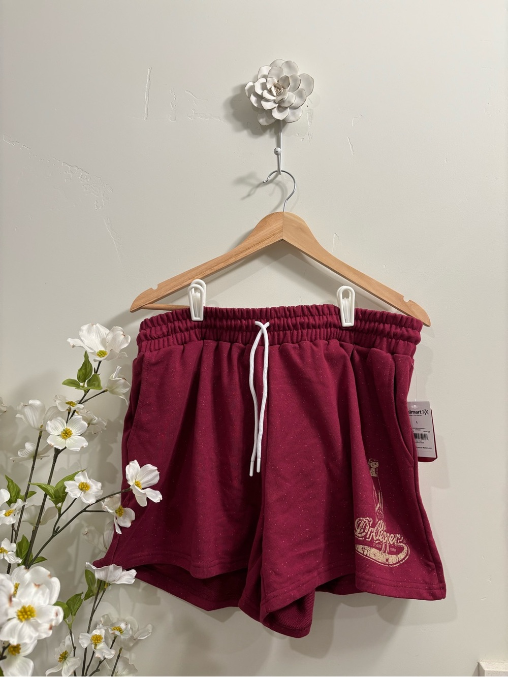 Women's Dr Pepper Drawstring Lounge Shorts